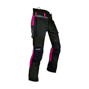PFANNER Ventilation Schnitt­schutzhose schwarz-pink